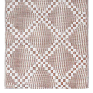 Outdoor-Teppich ARAKIL Braun 190x290 cm PP
