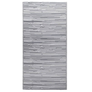 Outdoor-Teppich ARAKIL Grau 80x150 cm PP
