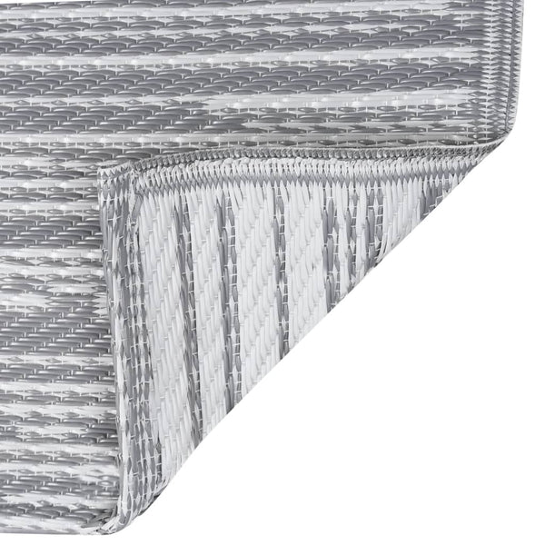 Outdoor-Teppich ARAKIL Grau 80x150 cm PP