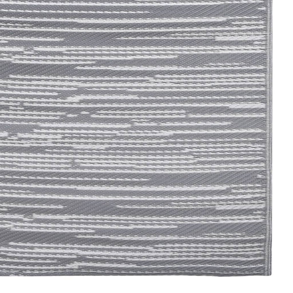 Outdoor-Teppich ARAKIL Grau 120x180 cm PP