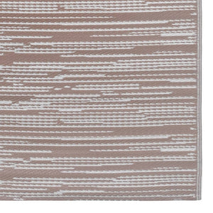 Outdoor-Teppich ARAKIL Braun 80x150 cm PP