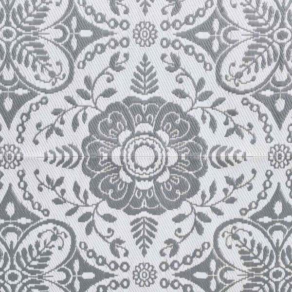 Outdoor-Teppich ARAKIL Hellgrau 120x180 cm PP