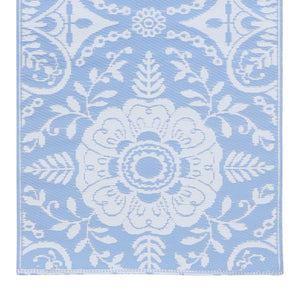 Outdoor-Teppich ARAKIL Babyblau 80x150 cm PP