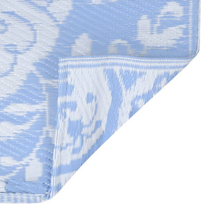 Outdoor-Teppich ARAKIL Babyblau 80x150 cm PP