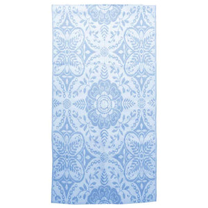 Outdoor-Teppich ARAKIL Babyblau 120x180 cm PP