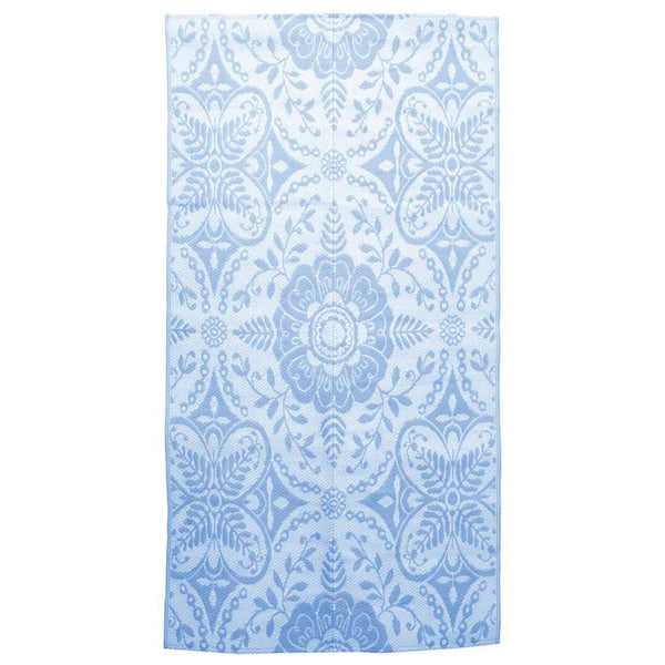Outdoor-Teppich ARAKIL Babyblau 120x180 cm PP