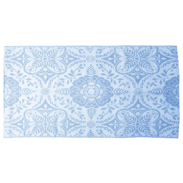 Outdoor-Teppich ARAKIL Babyblau 120x180 cm PP