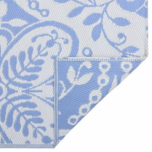 Outdoor-Teppich ARAKIL Babyblau 190x290 cm PP