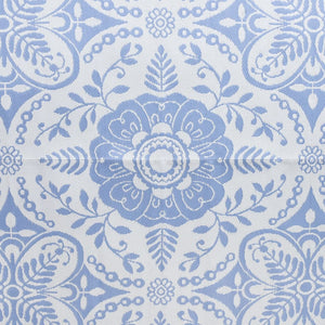 Outdoor-Teppich ARAKIL Babyblau 190x290 cm PP