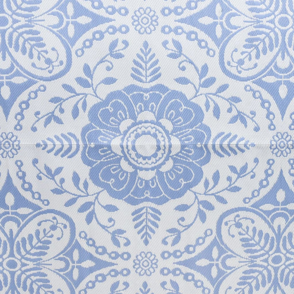 Outdoor-Teppich ARAKIL Babyblau 190x290 cm PP