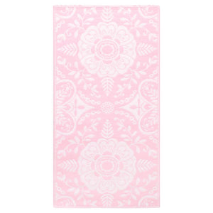 Outdoor-Teppich ARAKIL Rosa 80x150 cm PP