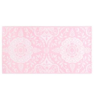 Outdoor-Teppich ARAKIL Rosa 80x150 cm PP
