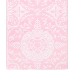 Outdoor-Teppich ARAKIL Rosa 80x150 cm PP