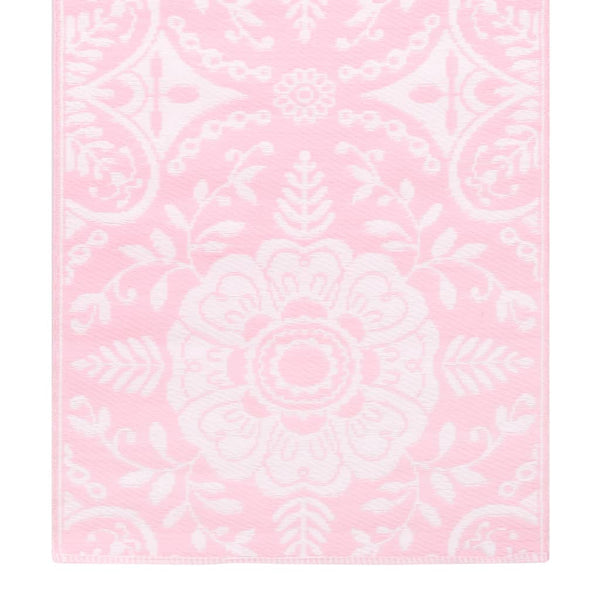 Outdoor-Teppich ARAKIL Rosa 80x150 cm PP