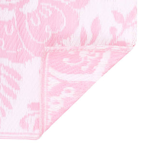 Outdoor-Teppich ARAKIL Rosa 80x150 cm PP