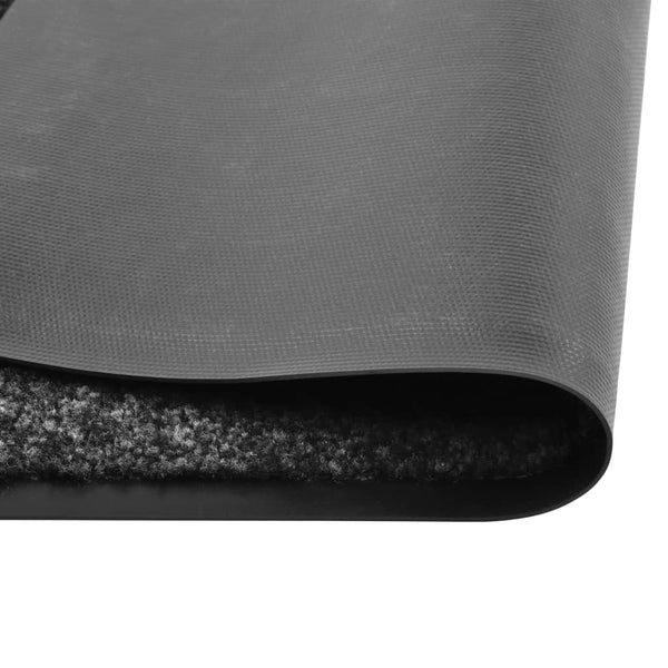 Waschbare Fußmatte Schwarz 40x60 cm