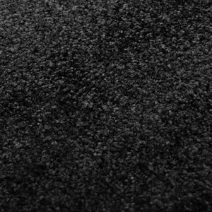 Waschbare Fußmatte Schwarz 60x180 cm
