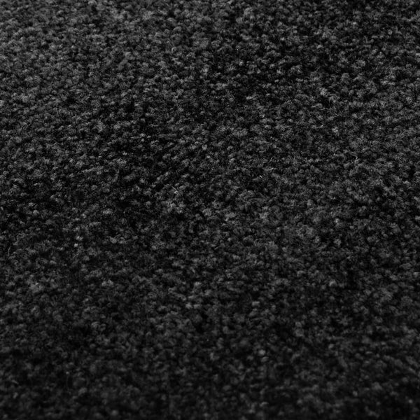 Waschbare Fußmatte Schwarz 60x180 cm