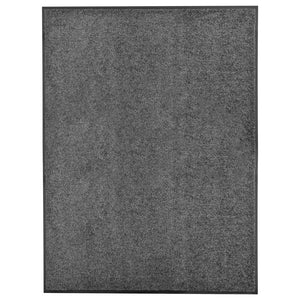 Waschbare Fußmatte Anthrazit 90x120 cm