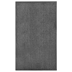 Waschbare Fußmatte Anthrazit 90x150 cm