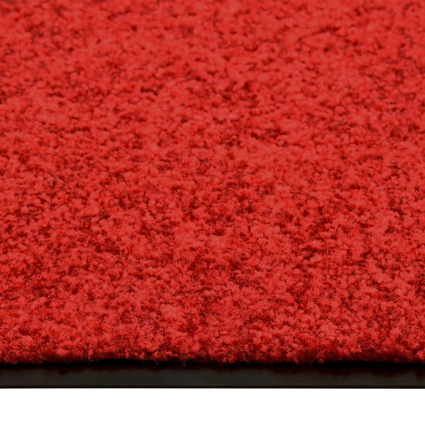 Waschbare Fußmatte Rot 40x60 cm