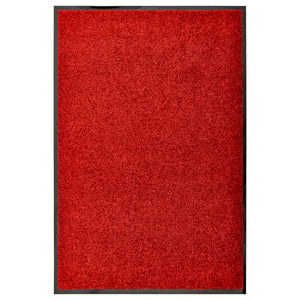 Waschbare Fußmatte Rot 60x90 cm