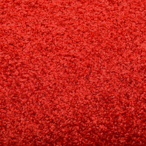 Waschbare Fußmatte Rot 90x150 cm