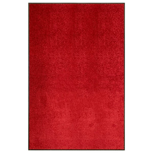 Waschbare Fußmatte Rot 120x180 cm