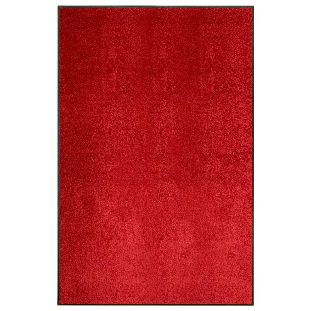 Waschbare Fußmatte Rot 120x180 cm
