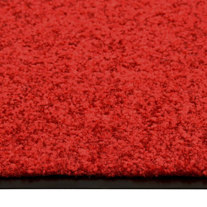 Waschbare Fußmatte Rot 120x180 cm