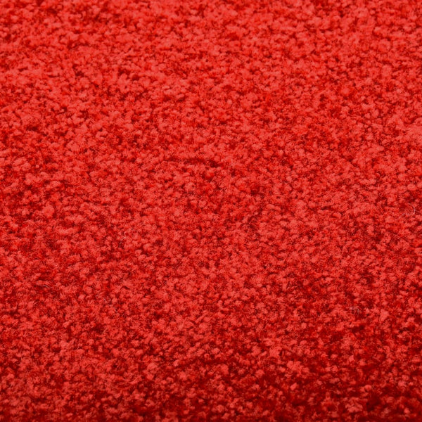 Waschbare Fußmatte Rot 120x180 cm