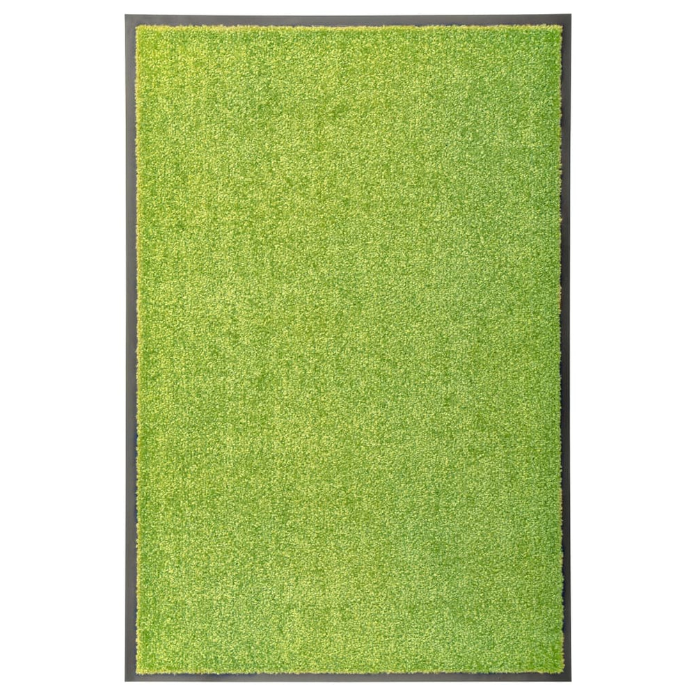 Waschbare Fußmatte Grün 60x90 cm