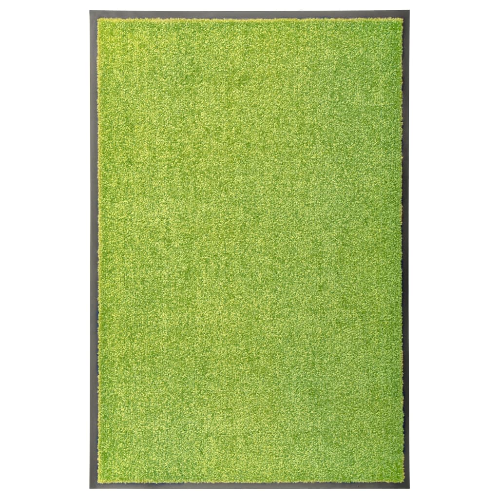 Waschbare Fußmatte Grün 60x90 cm