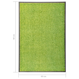 Waschbare Fußmatte Grün 60x90 cm