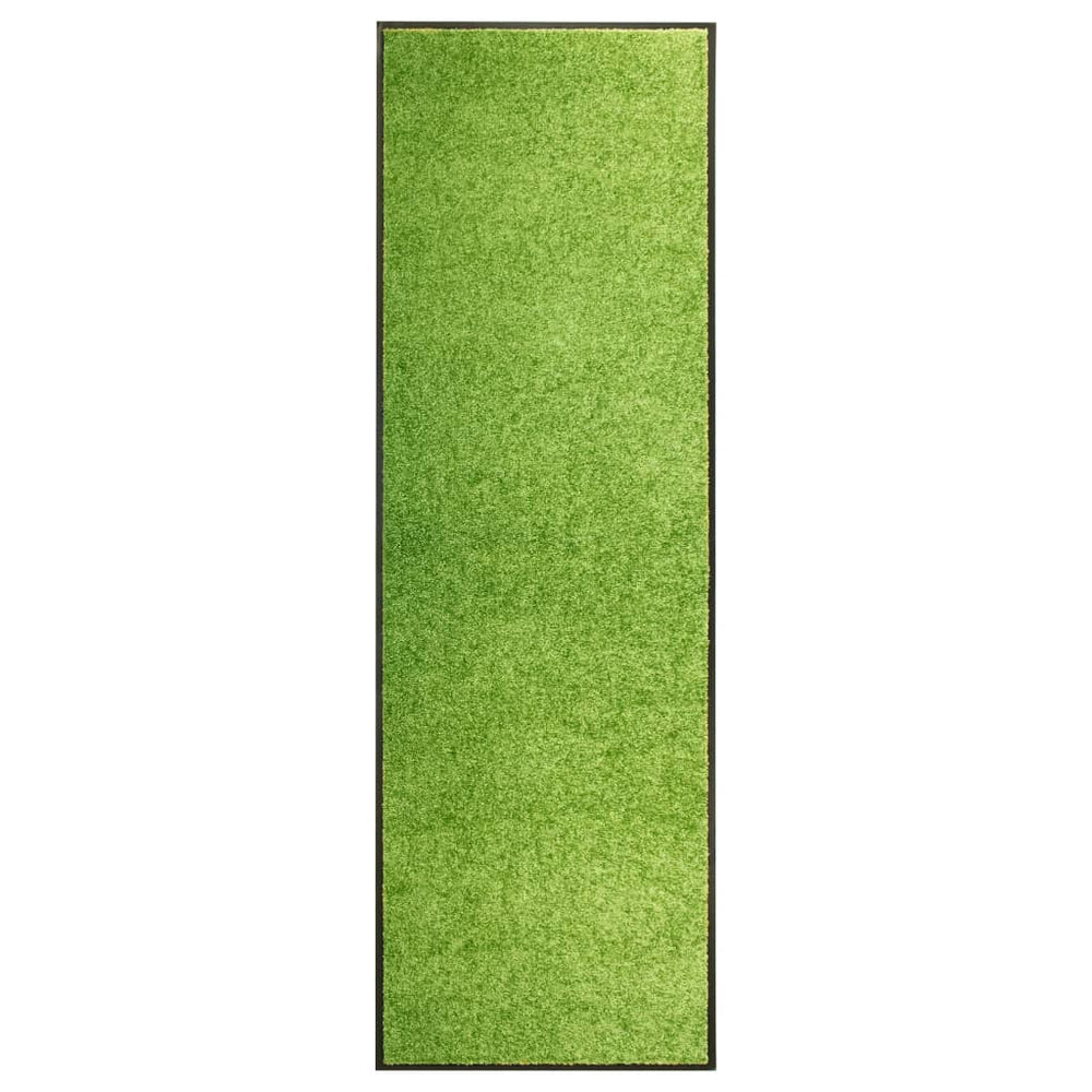 Waschbare Fußmatte Grün 60x180 cm
