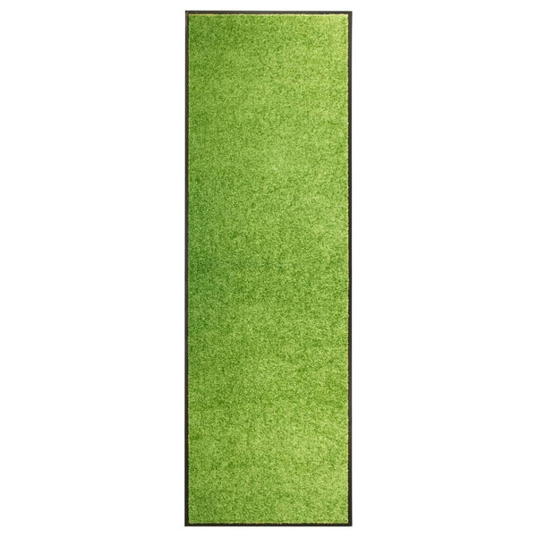 Waschbare Fußmatte Grün 60x180 cm