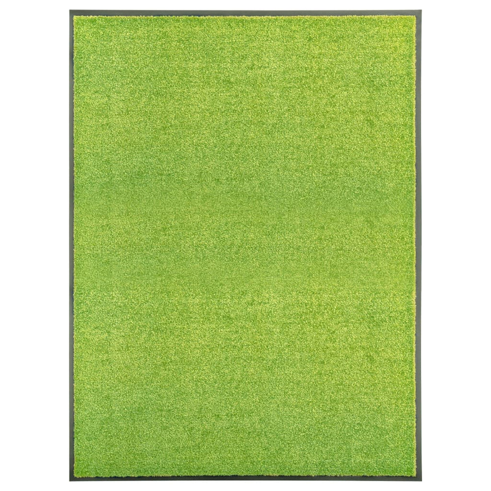Waschbare Fußmatte Grün 90x120 cm
