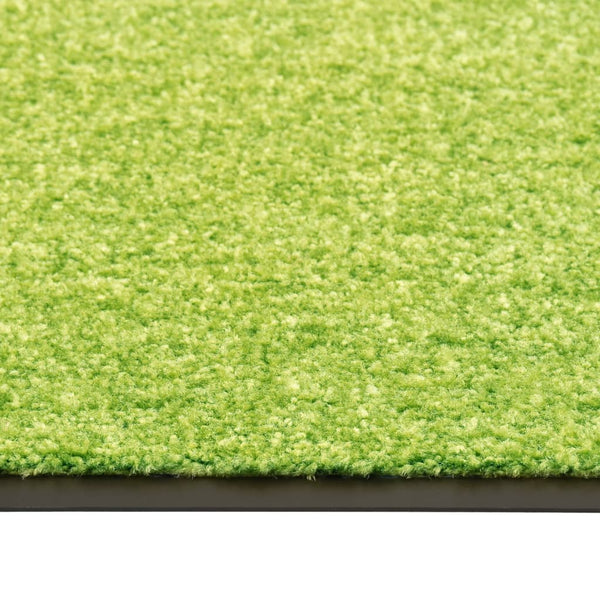 Waschbare Fußmatte Grün 90x120 cm
