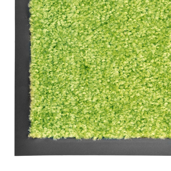 Waschbare Fußmatte Grün 90x120 cm