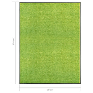 Waschbare Fußmatte Grün 90x120 cm
