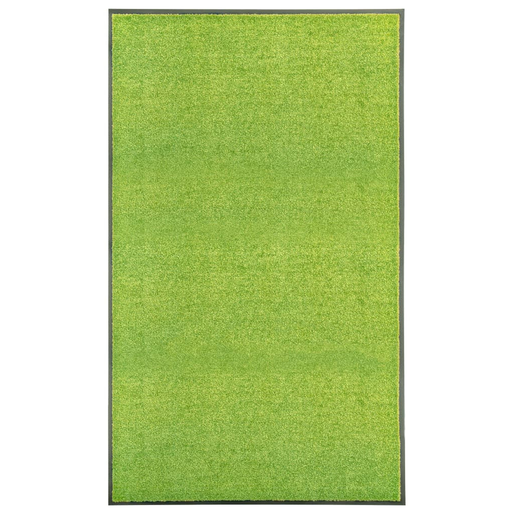 Waschbare Fußmatte Grün 90x150 cm