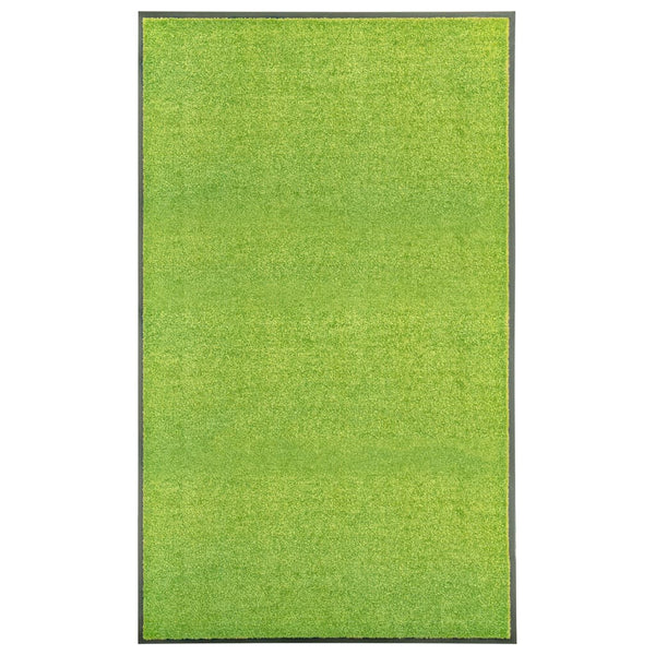 Waschbare Fußmatte Grün 90x150 cm