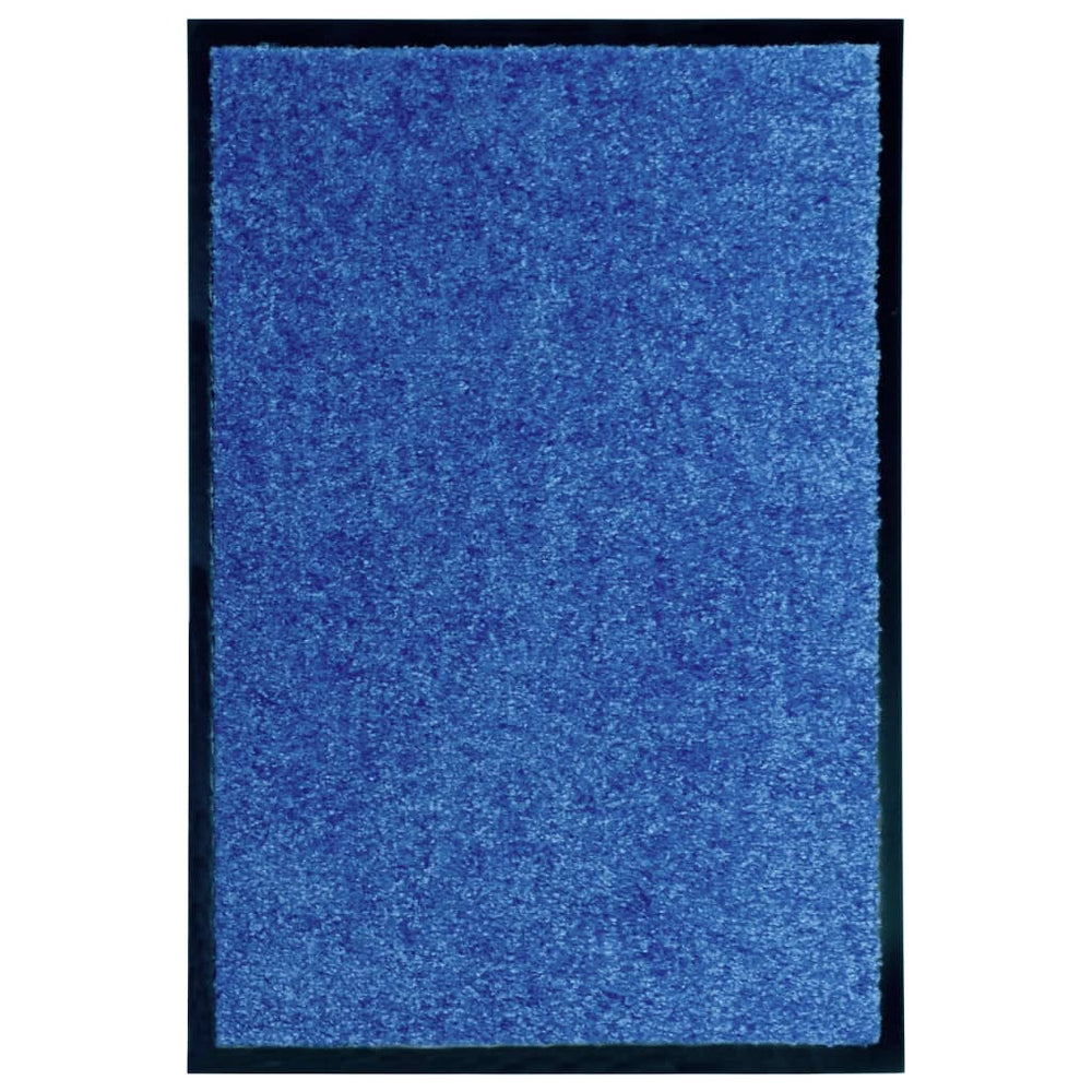 Waschbare Fußmatte Blau 40x60 cm