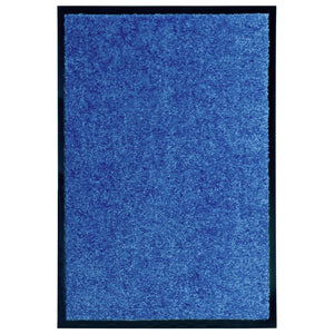 Waschbare Fußmatte Blau 40x60 cm