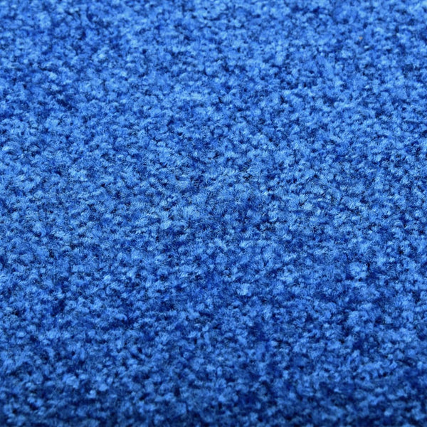 Waschbare Fußmatte Blau 60x90 cm
