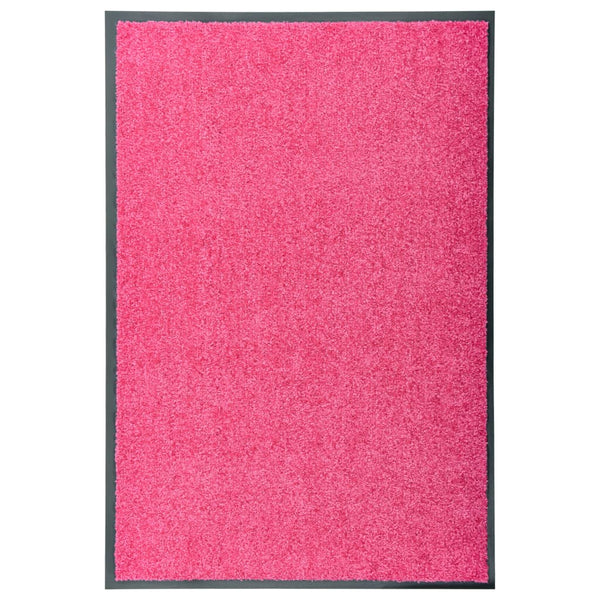 Waschbare Fußmatte Rosa 60x90 cm