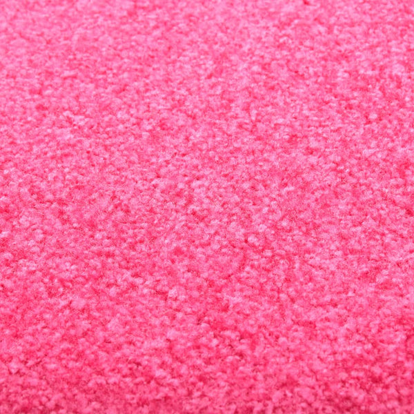 Waschbare Fußmatte Rosa 60x90 cm