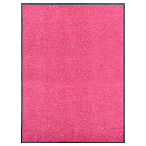 Waschbare Fußmatte Rosa 90x120 cm