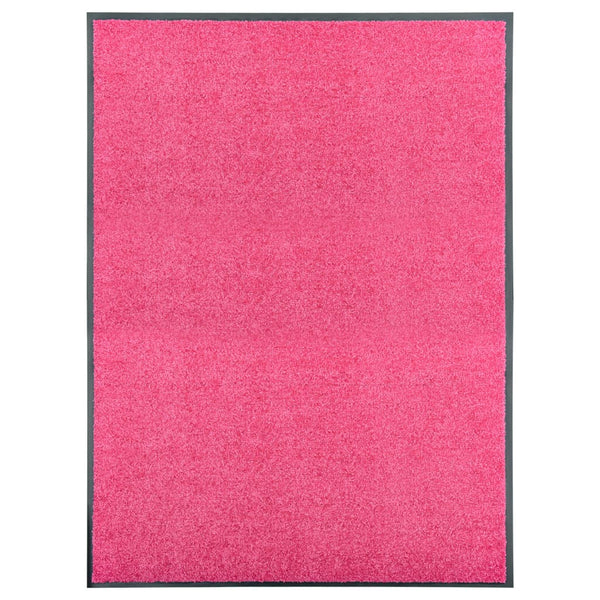 Waschbare Fußmatte Rosa 90x120 cm