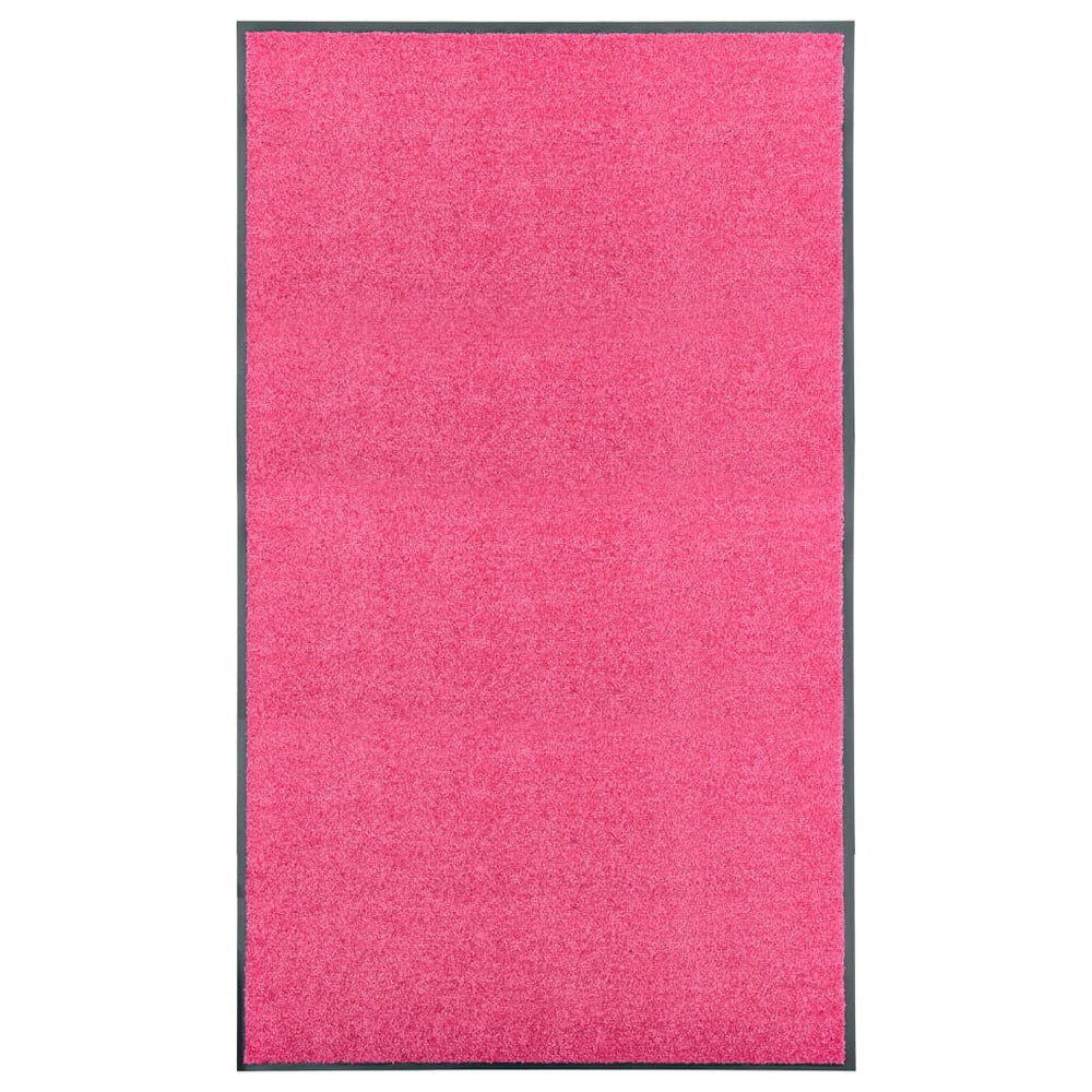 Waschbare Fußmatte Rosa 90x150 cm
